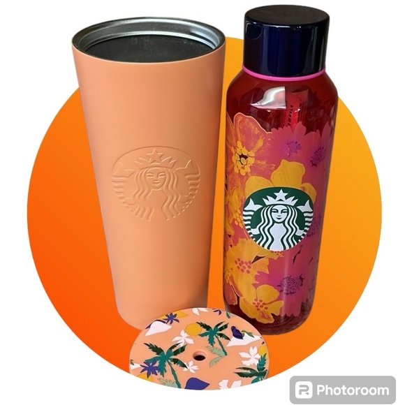 Starbucks Beverage Holders Tumblers Set of Two - Picture 7 of 10